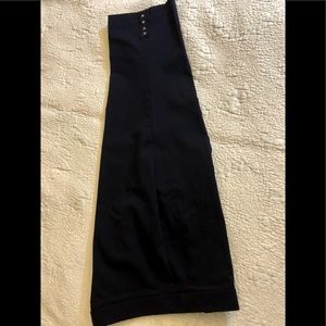 Counterparts cropped elastic navy pants